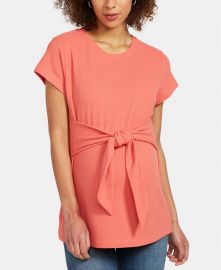 A Pea in the Pod Maternity Tie-Waist Top   Reviews - Maternity - Women - Macy s at Macys